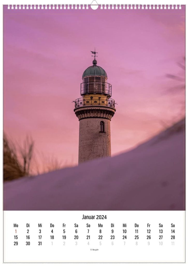 Bildkalender Hochformat